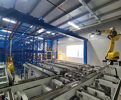 德泰克×某電子品牌 | 線邊立體倉(cāng)庫(kù)